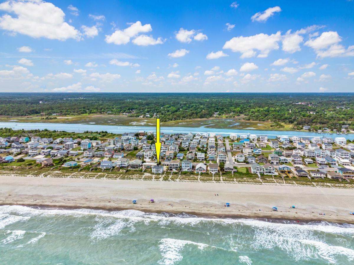 Ocean Daze - Sleeps 22, Direct Oceanfront, Renovated May 2022 Villa Holden Beach Luaran gambar