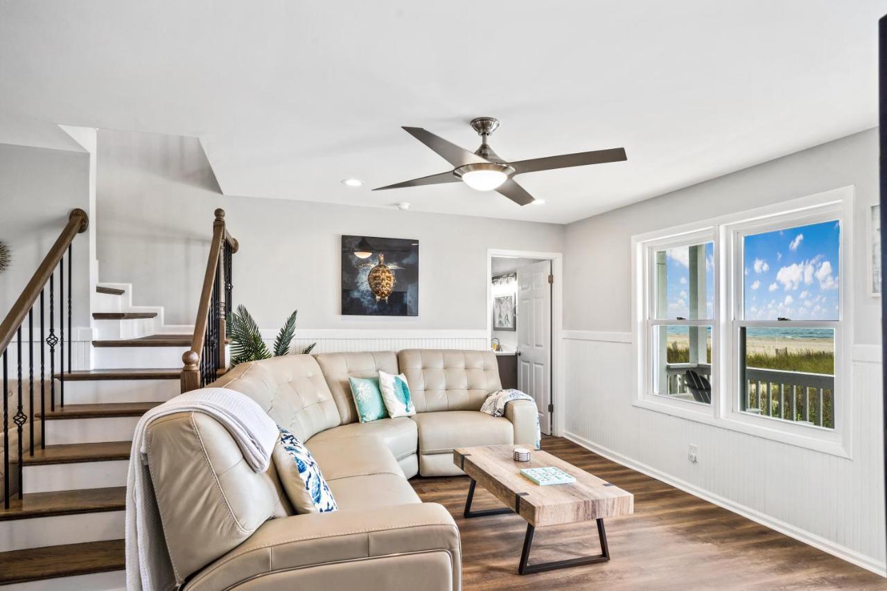 Ocean Daze - Sleeps 22, Direct Oceanfront, Renovated May 2022 Villa Holden Beach Luaran gambar