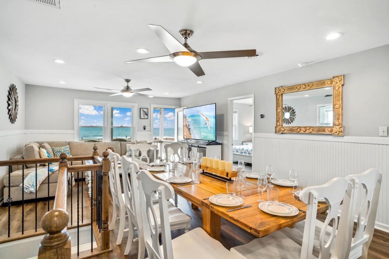 Ocean Daze - Sleeps 22, Direct Oceanfront, Renovated May 2022 Villa Holden Beach Luaran gambar